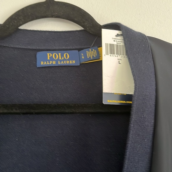 Ralph Lauren navy cardigan - Picture 3 of 3